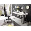 Johnnie Stainless Steel Writing Desk