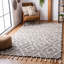 Tapis gris / ivoire en laine touffeté à la main Powell-1912948287