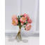 Peony Stems Silk Dried Peonies Everlasting Bouquet