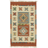 One-of-a-Kind 2'5" X 4' Hand Knotted Area Rug