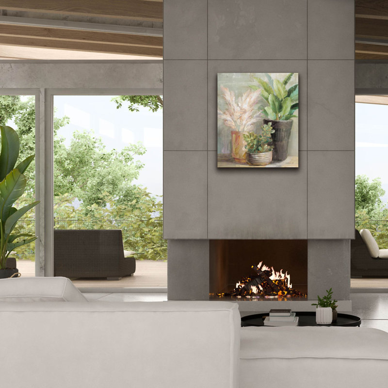 «Interior Garden 3» par Danhui Nai, art mural sur toile, H 30 po x l 26 po