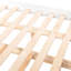 Lit superposé de taille blanche avec lit gigogne simple escamotable - Espace optimisé pour un rangement amovible-546418586
