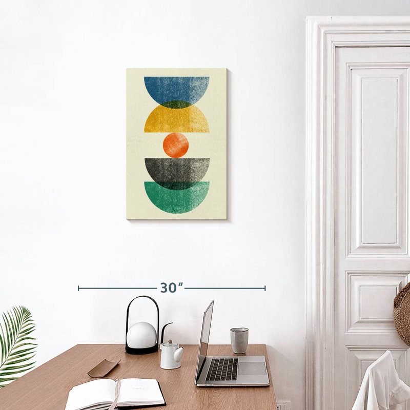 Demi-lunes Avery Mid-Century I, H 24 po x l 16 po