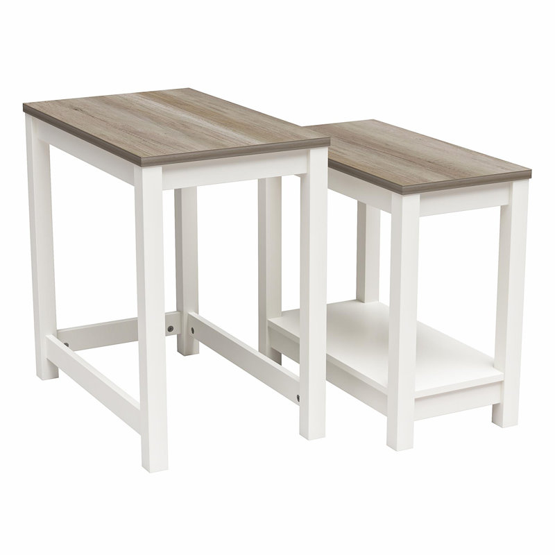 Zagorski Floor Shelf Nesting Tables