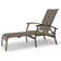 Askar Outdoor Rust-Resistant Metal Chaise Lounge