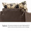 Fauteuil confortable avec coussin haute densité