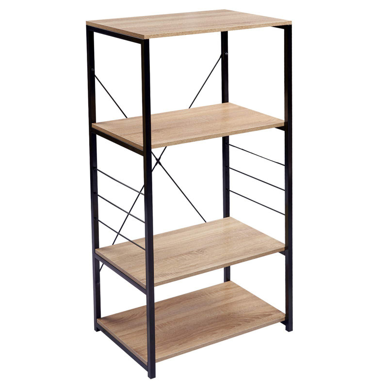 Nifleim 60cm W Manufactured Wood Shelving Unit, Light Wood