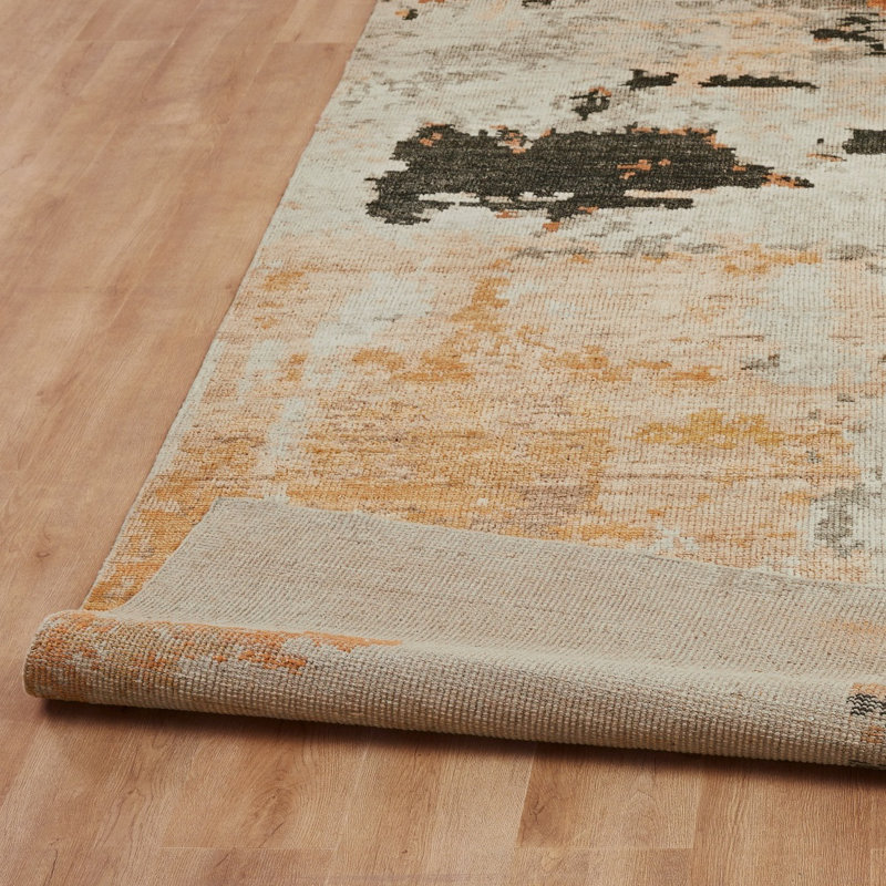 Toros Handmade Wool Abstract Area Rug, Rectangle 8' x 10'