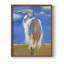 Blue Heron, reproduction encadrée - bois massif-353856644-353856650