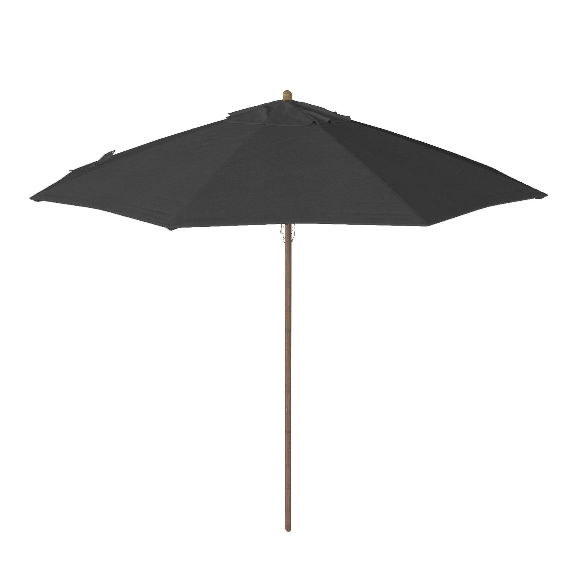 Sanna 104'' Sunbrella® Outdoor Umbrella, Canvas Black Sunbrella® Canvas