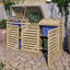 Wooden Single Bin Store