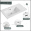 Ensemble de meuble-lavabo simple avec plateau 35,60 routte