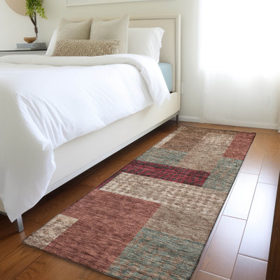 Premium Machine Washable Prisco Mocha Rug