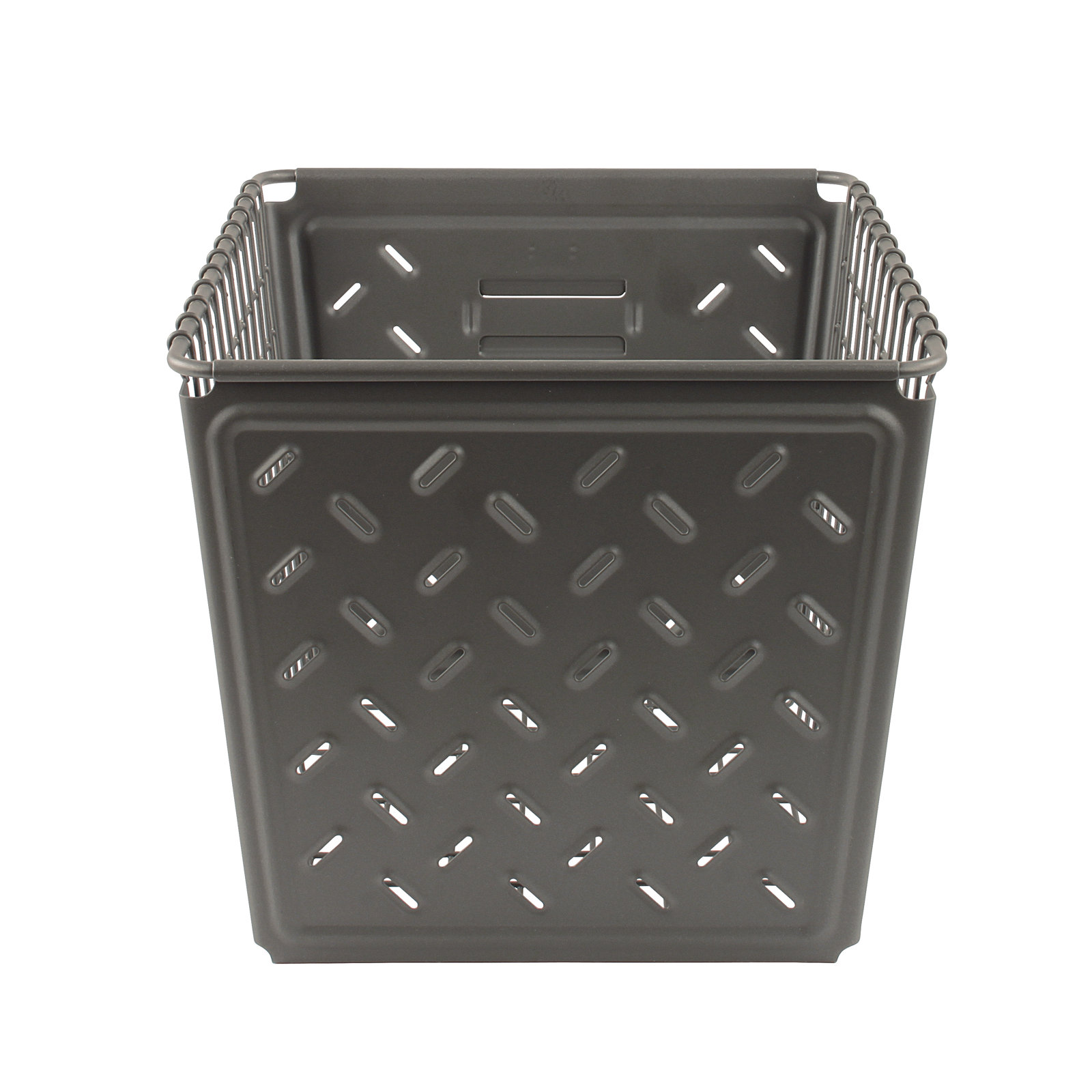 Juliana Decorative Basket, Industrial Gray