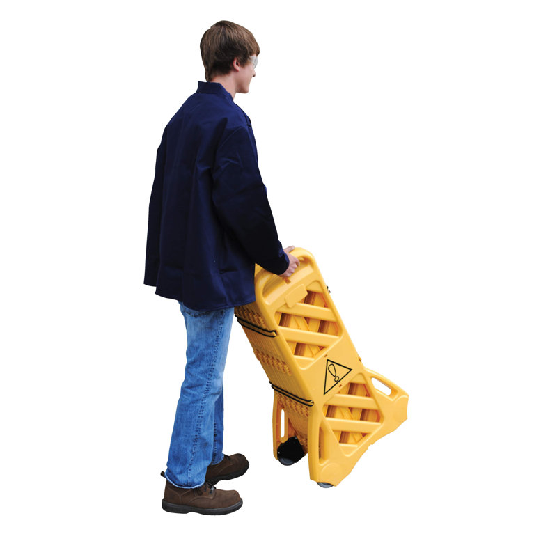 Mobile Plastic Safety Barrier