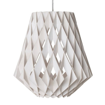 Lampe en bouleau naturel 11,8 po Pilke