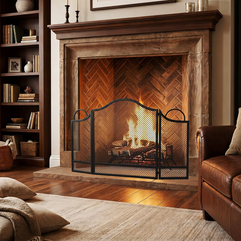 Metal Fireplace Screen
