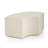 Hackworth Upholstered Fabric Rounded Curved Ottoman