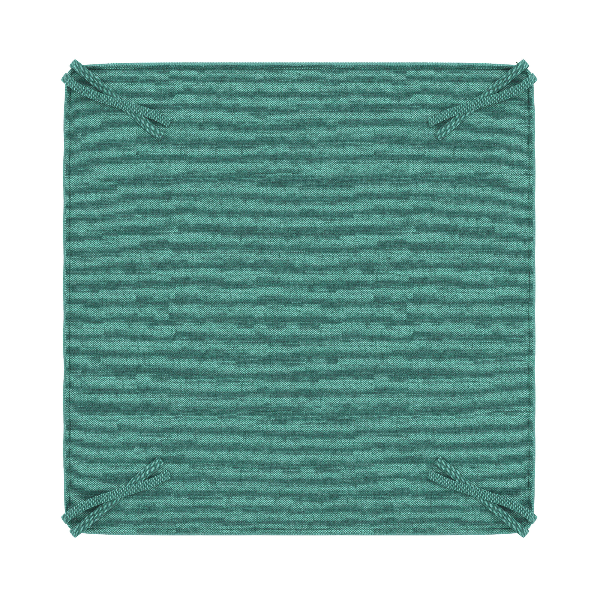 Sunbrella Outdoor Ottoman Cushion, Cast Breeze Sunbrella® Plainweave
