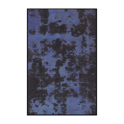 Tapis décoratif multicolore à motif abstrait