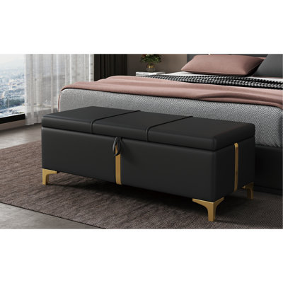Repose-pieds avec rangement Elegant