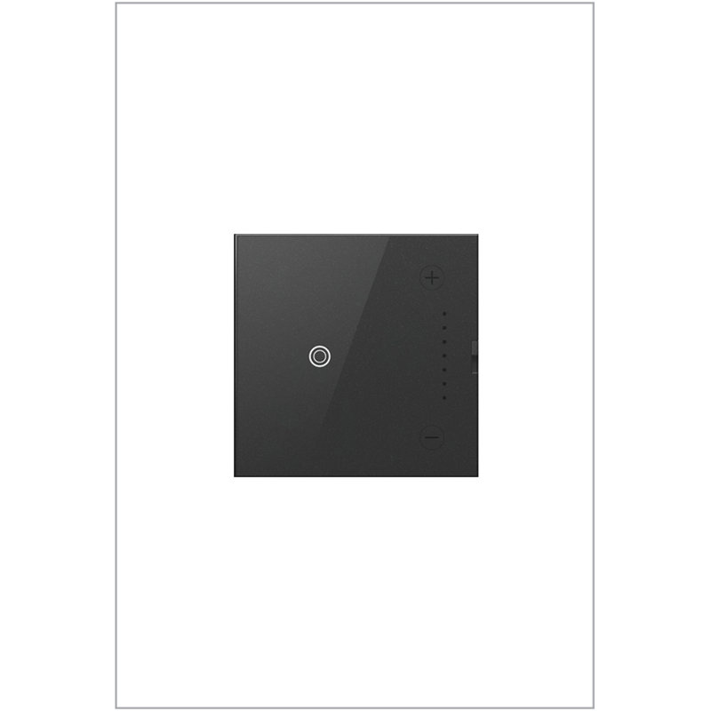 Gradateur unipolaire et à 3 voies avec Microban Adorne® Touch 0-10V, Graphite