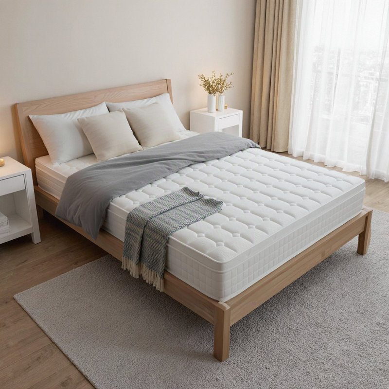 Matelas hybride de 10 po DreamCraft - Gel rafraîchissant et ressorts ensachés pour une isolation et un soutien ultimes des mouvements