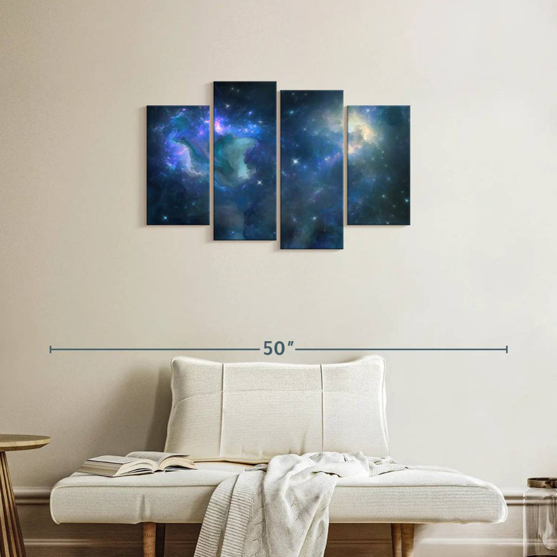 Oberle Space Nebula, 22"H x 36"W