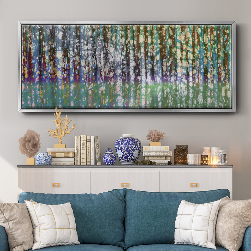 Birch Betik- Framed Canvas, 20" H x 50" W