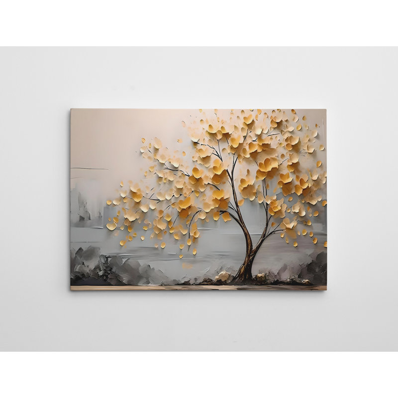 Stunning Decorative Canvas Painting, 19.7 x 27.6 inches | 50% Cotton / 50% Polyester, Digital Printing on Canvas | Elegant Wooden Frame (0.8 x 1.2 inches) | Perfect for Living Room, Bedroom & Office Decor