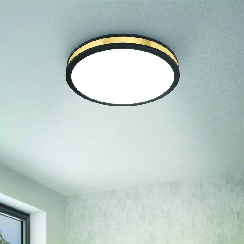 Dhirren LED Flush Mount, 6.5cm H x 28cm W x 28cm D
