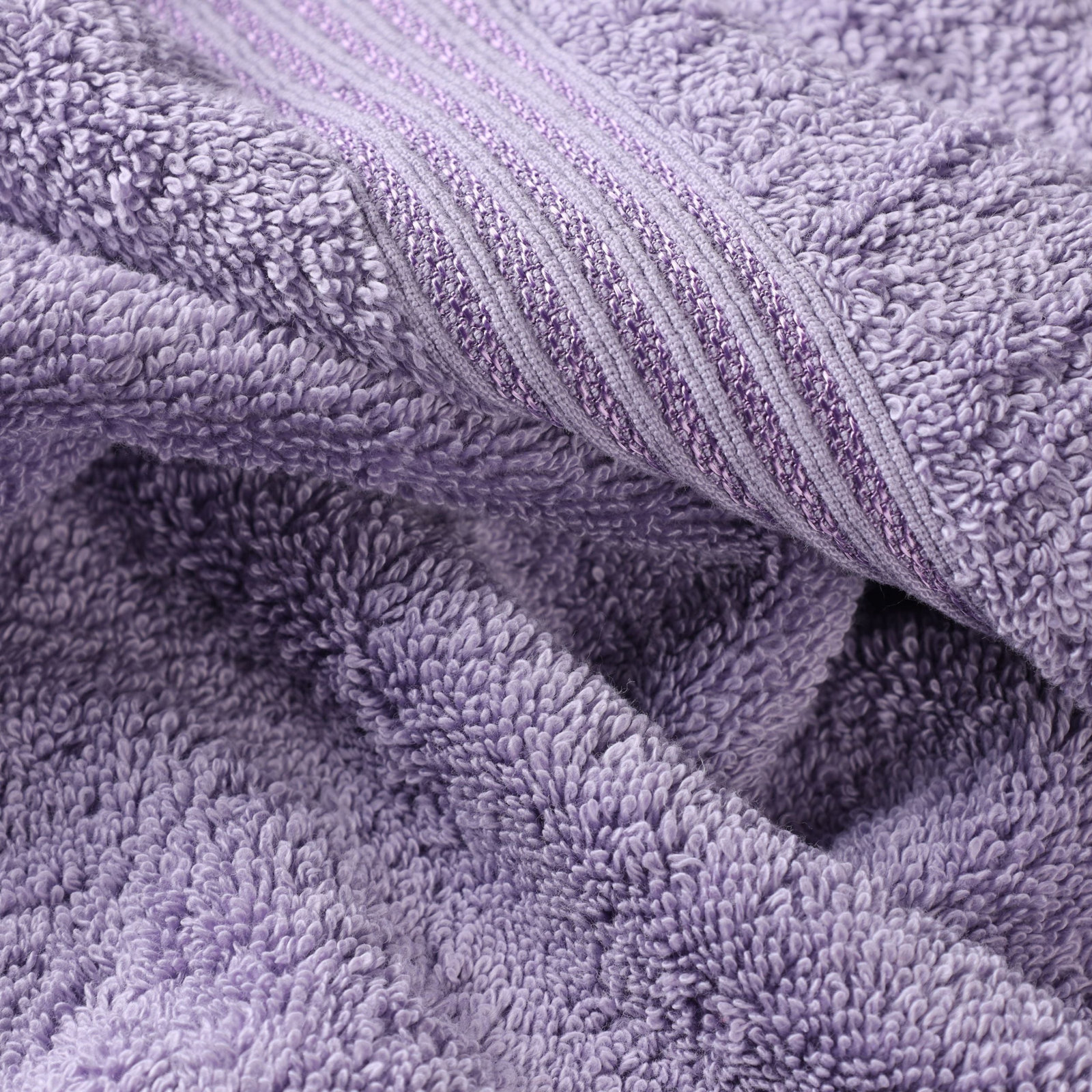 Oleg Egyptian Cotton Washcloth Set, Royal Purple