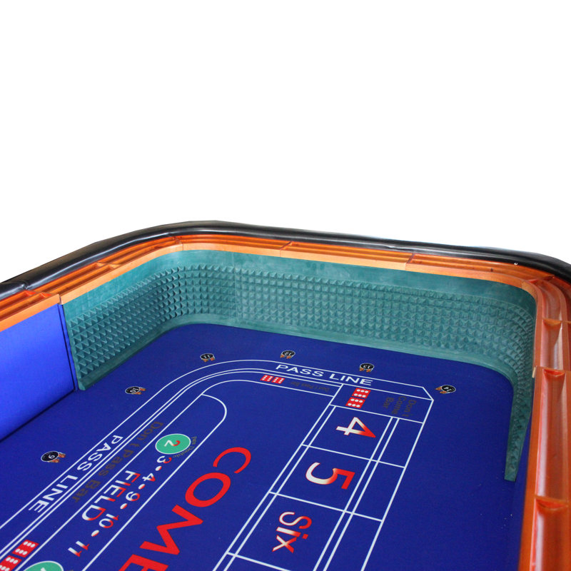 Table de jeu de craps Wesvara 12 pi, Blue