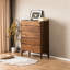 Armoire d'entrée moderne en noyer simple