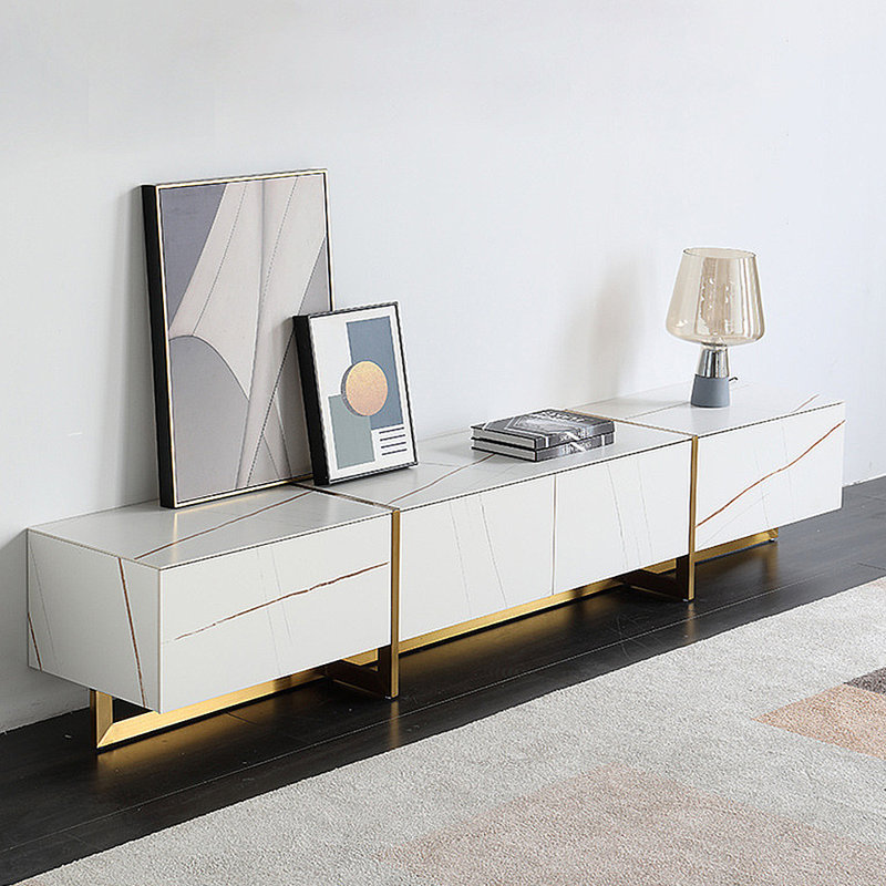 Meuble télé italien minimaliste, 78.74"
