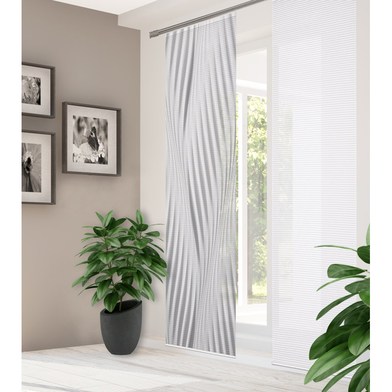 Semi Sheer Sliding Panel Single Panel