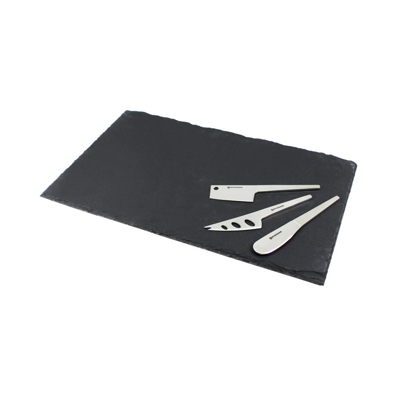 Swissmar 4 Piece Slate Board Set | Rectangular