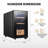 48L Cigar Humidors with Cooling and Heating Function, Electronic Humidor Cabinet