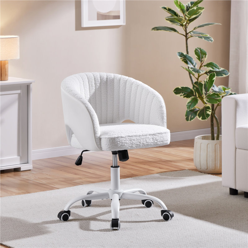 Boucle Office Chair