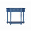 Élégante table de bout sculptée à 1 tiroir avec rangement, parfaite pour un décor campagnard moderne et pratique-2045767968