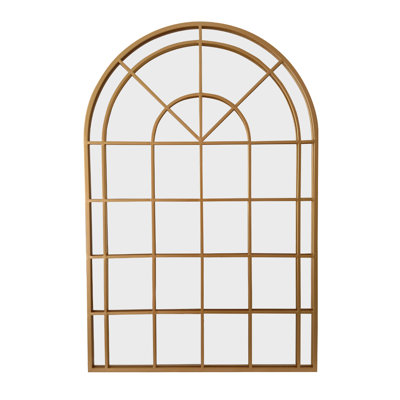 Huwwa Metal Flat Wall Mirror