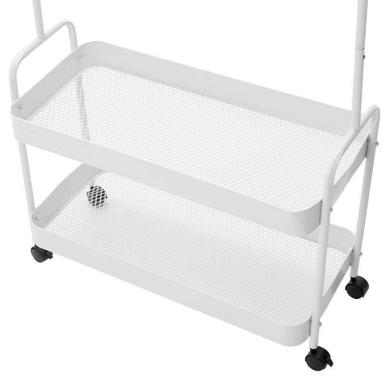 65.5cm Rolling Clothing Rack
