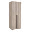Garde-robe gris rustique