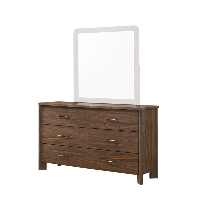 Commode 6 tiroirs Giana