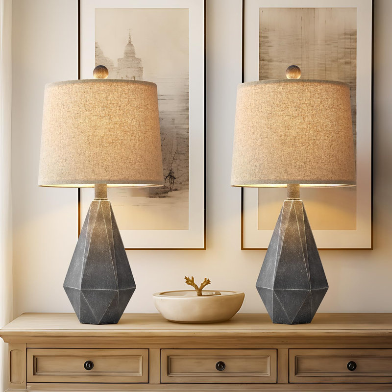 Rustic Farmhouse Desk Lamp