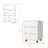 Eagle Creek 3-Drawer Rectangle Filing Cabinet White