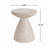 Outdoor/Indoor Lightweight Concrete Side Table