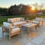 Montauk Outdoor 3 - Seat Patio Sofa-1555110811
