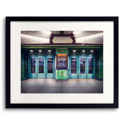 Downer Theater Box Office Framed Print