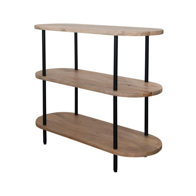 Diljot 43.25'' Solid Wood Top Console Table